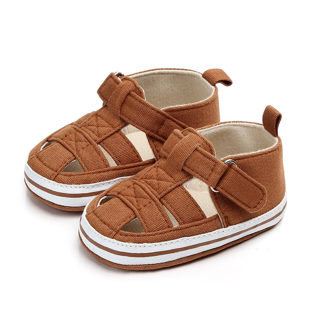 Boys Soft Crib Shoes 0-18M