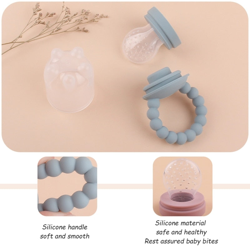 Silicone Baby Fruit Feeder