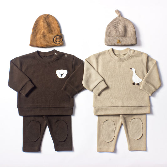 Boy Cotton Patch Goose Lounge Set