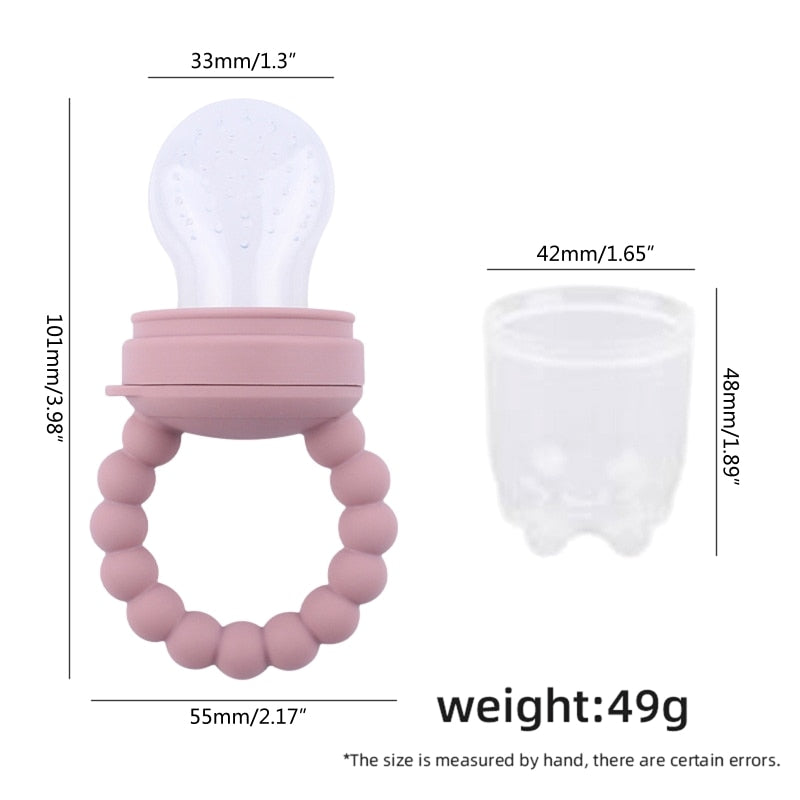 Silicone Baby Fruit Feeder