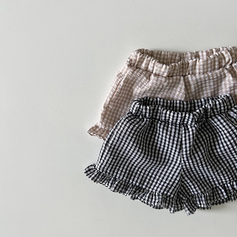 Girls Ruffle Top and Short Set