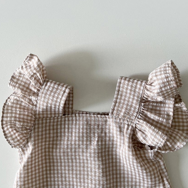 Girls Ruffle Top and Short Set