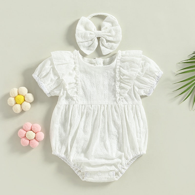 Baby Girls Romper Set