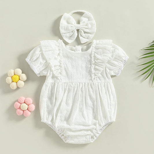 Baby Girls Romper Set