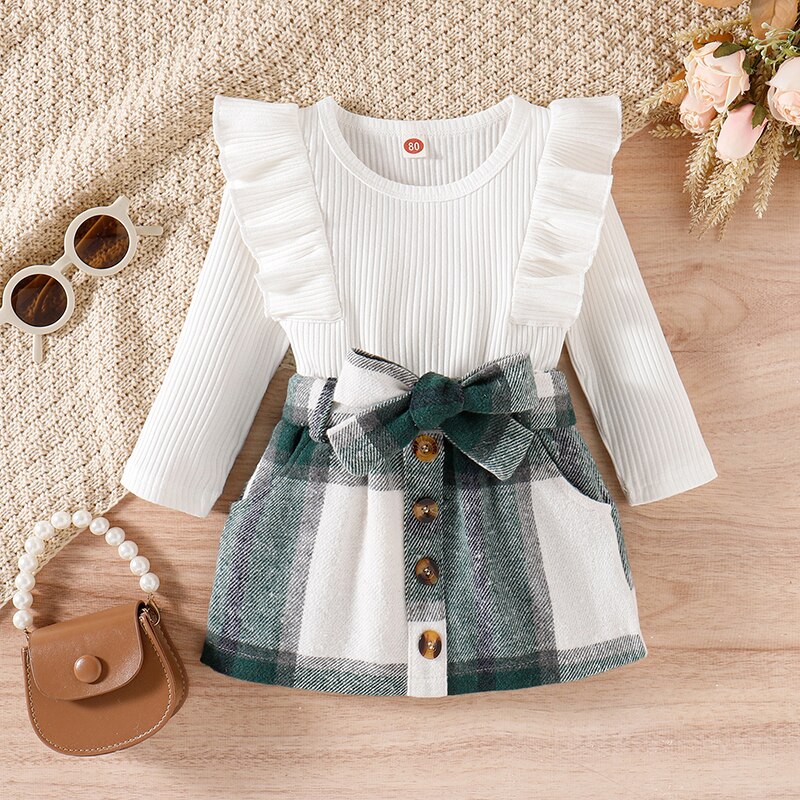 Girls Skirt and Top Set