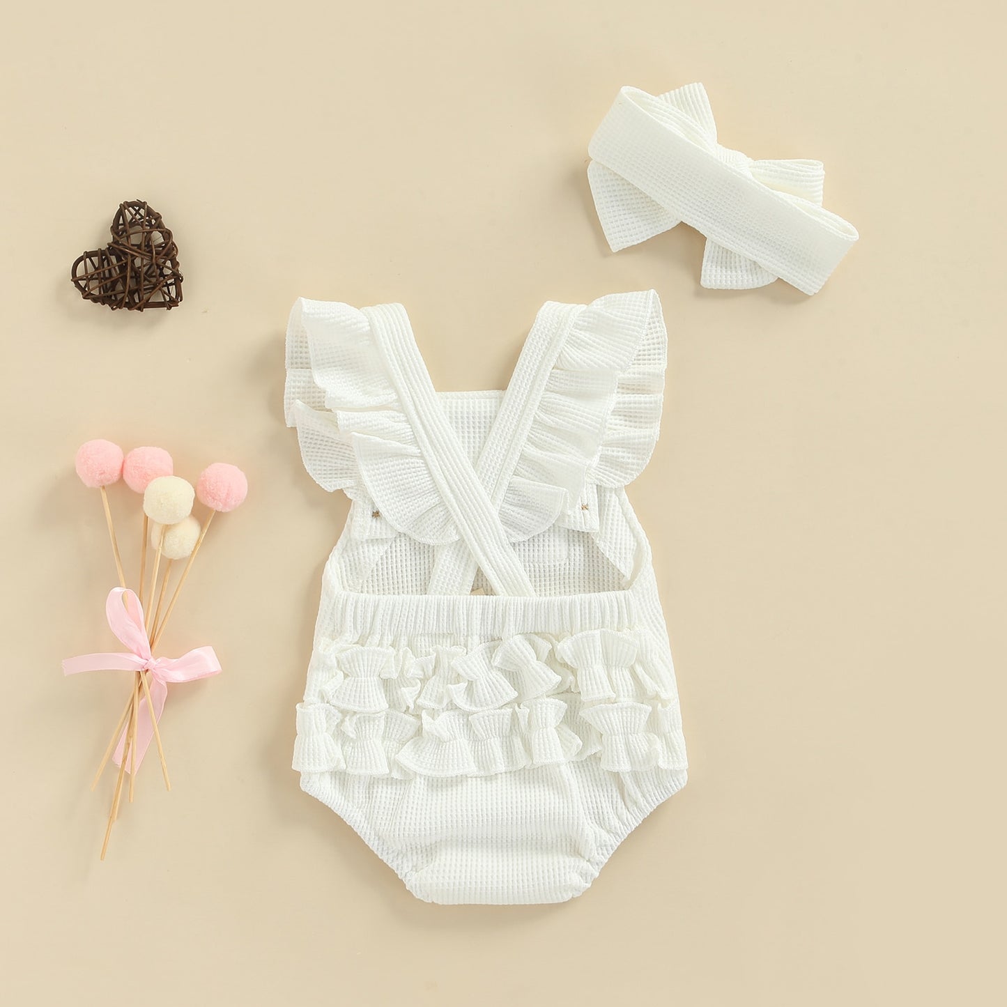 Sun Print Baby Romper