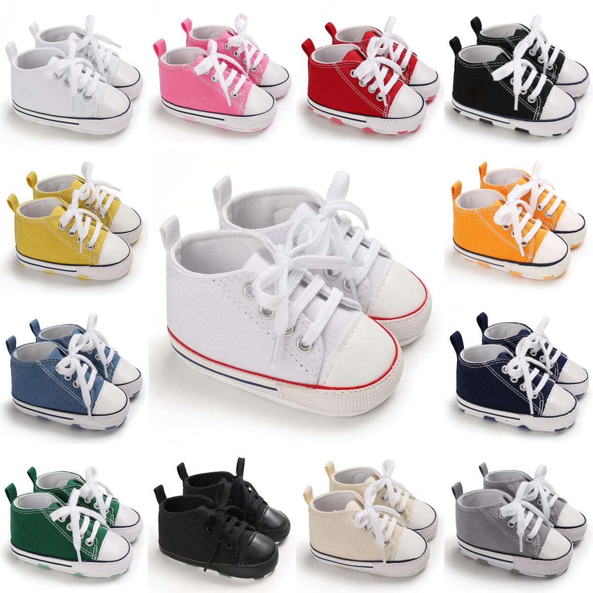 Canvas Casual Sneakers 0-18M