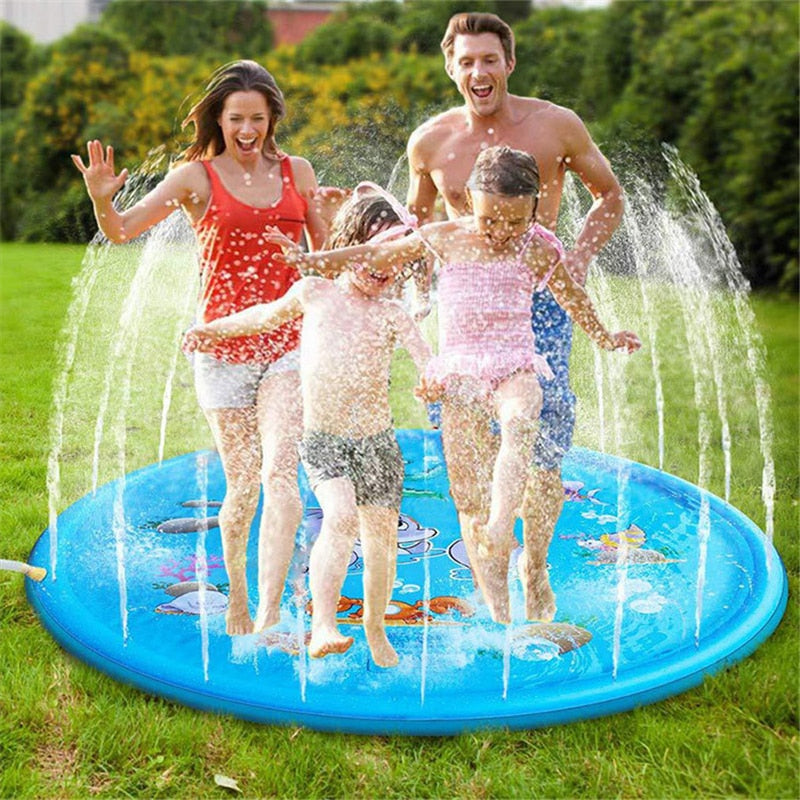 Children Sprinkler Water Mat