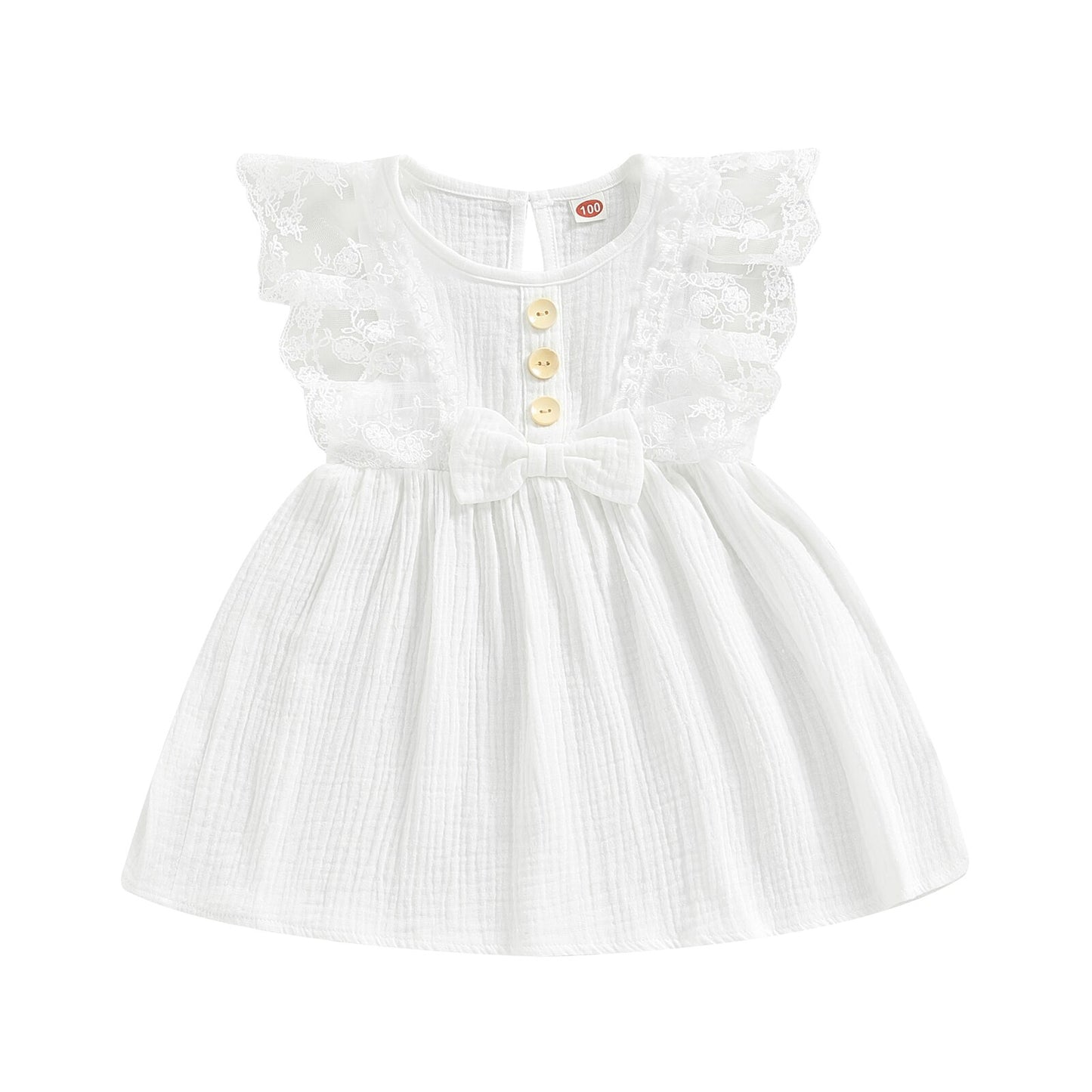 Girls Ruffle Summer Dress