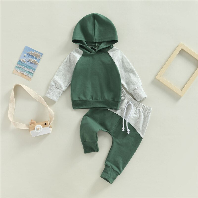 Boys Hooded Lounge Set