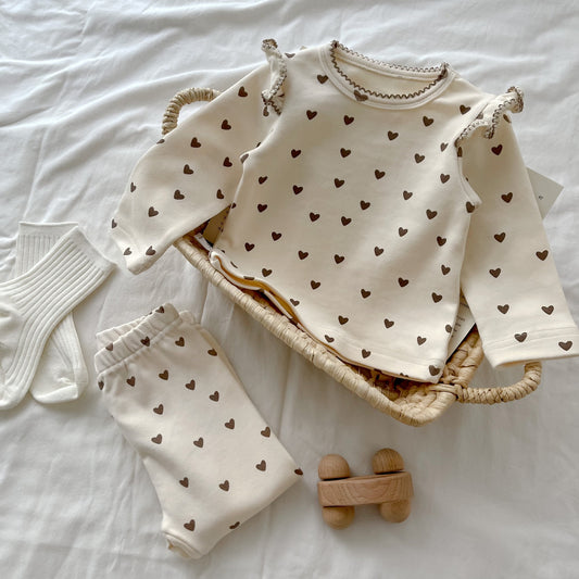 Toddler Heart Lounge Set