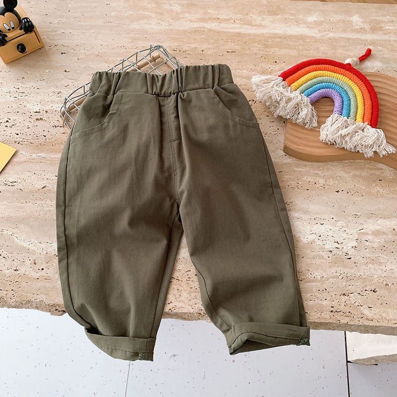 Boys Cargo Trousers