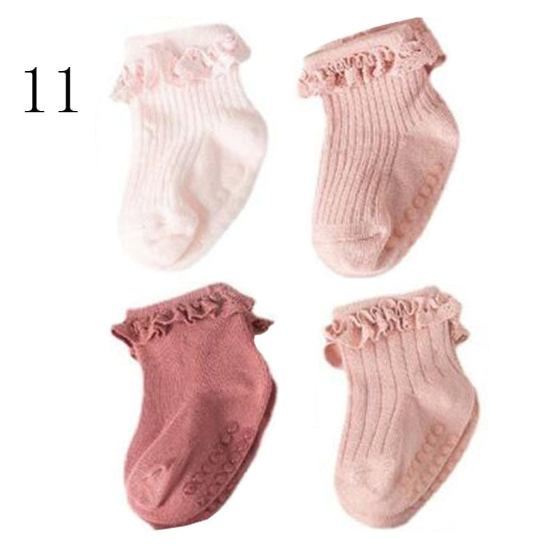 Girls Frilly Socks