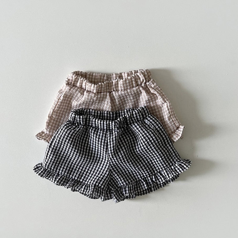 Girls Ruffle Top and Short Set