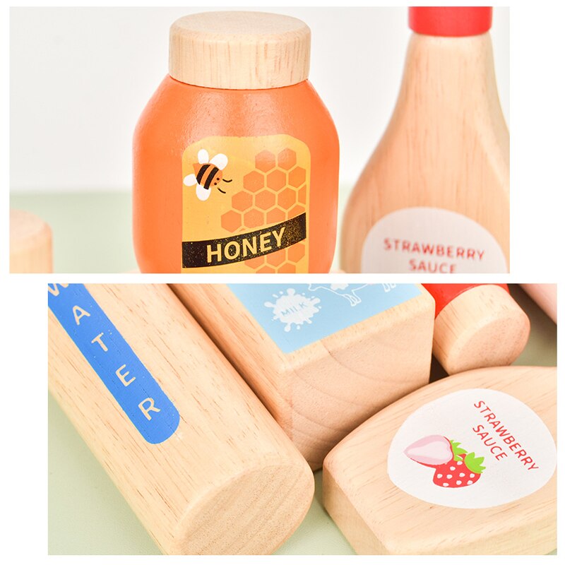 Wooden Drink Playset