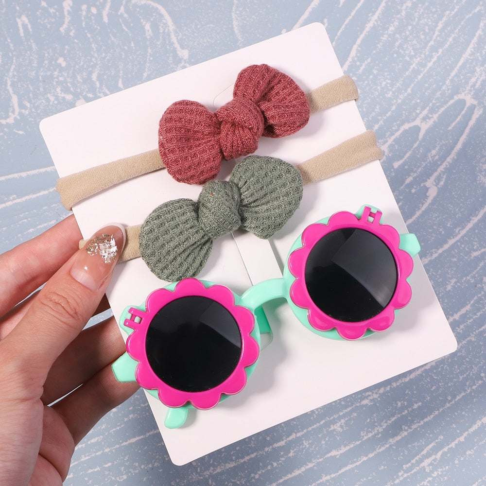 Children's Sunglasses And Hairband Set