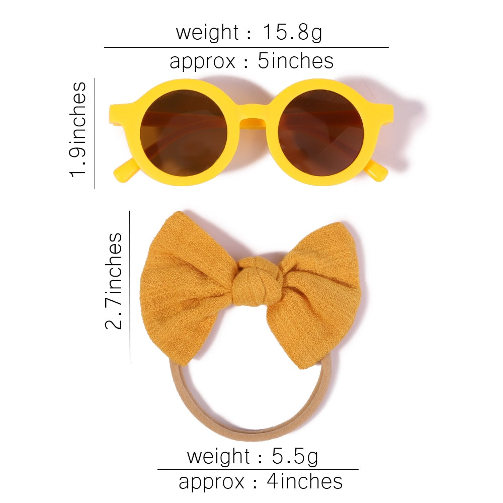 Children's Sunglasses And Hairband Set