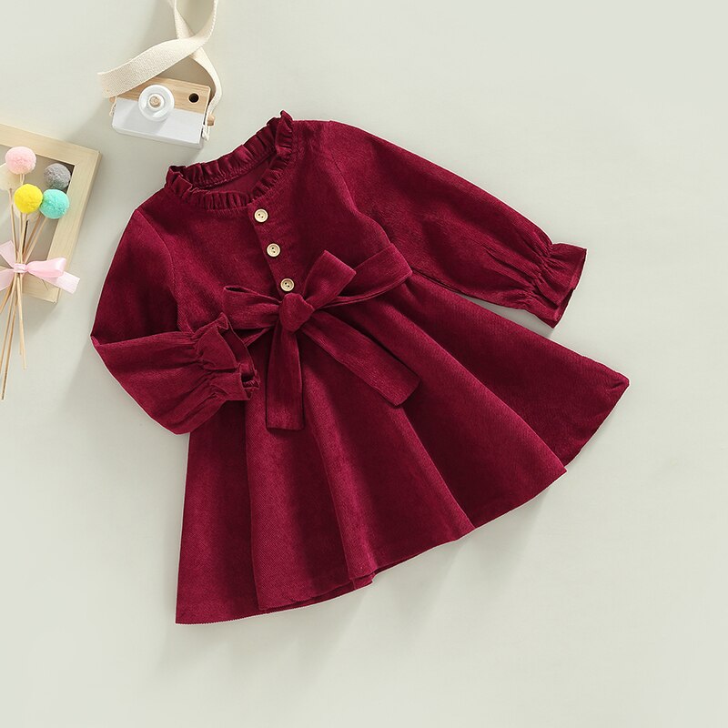 Girls Corduroy Dress