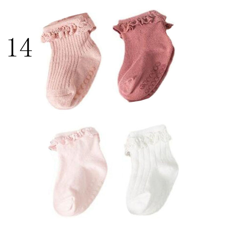 Girls Frilly Socks