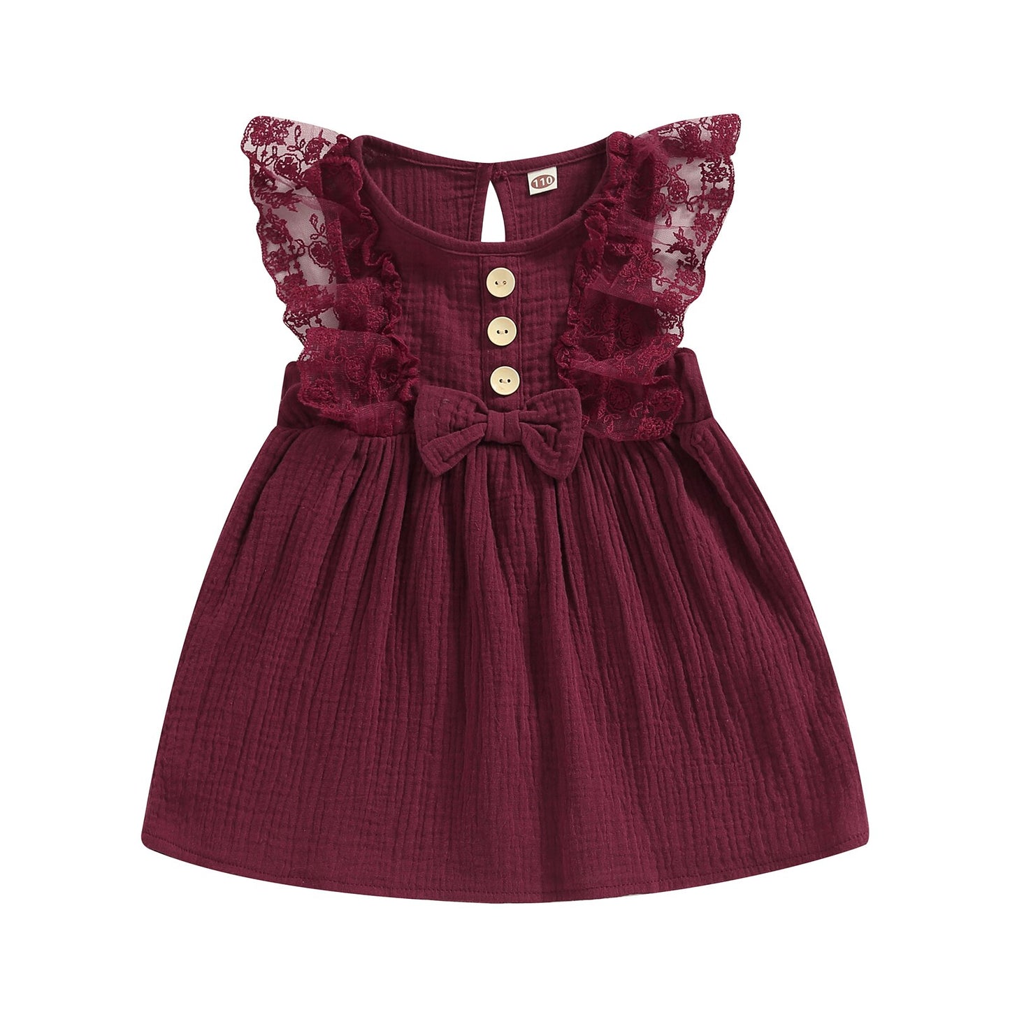 Girls Ruffle Summer Dress