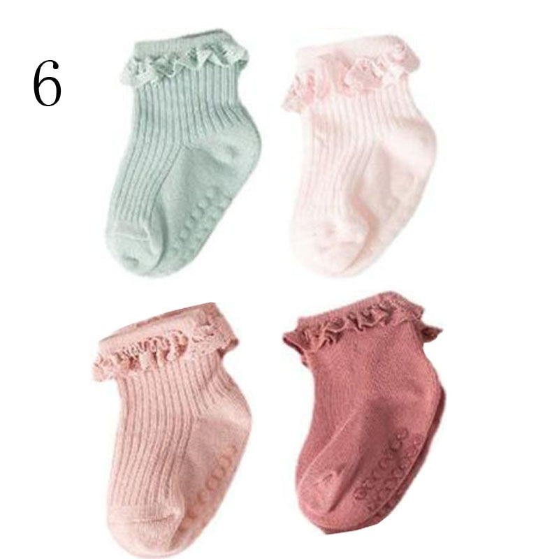 Girls Frilly Socks