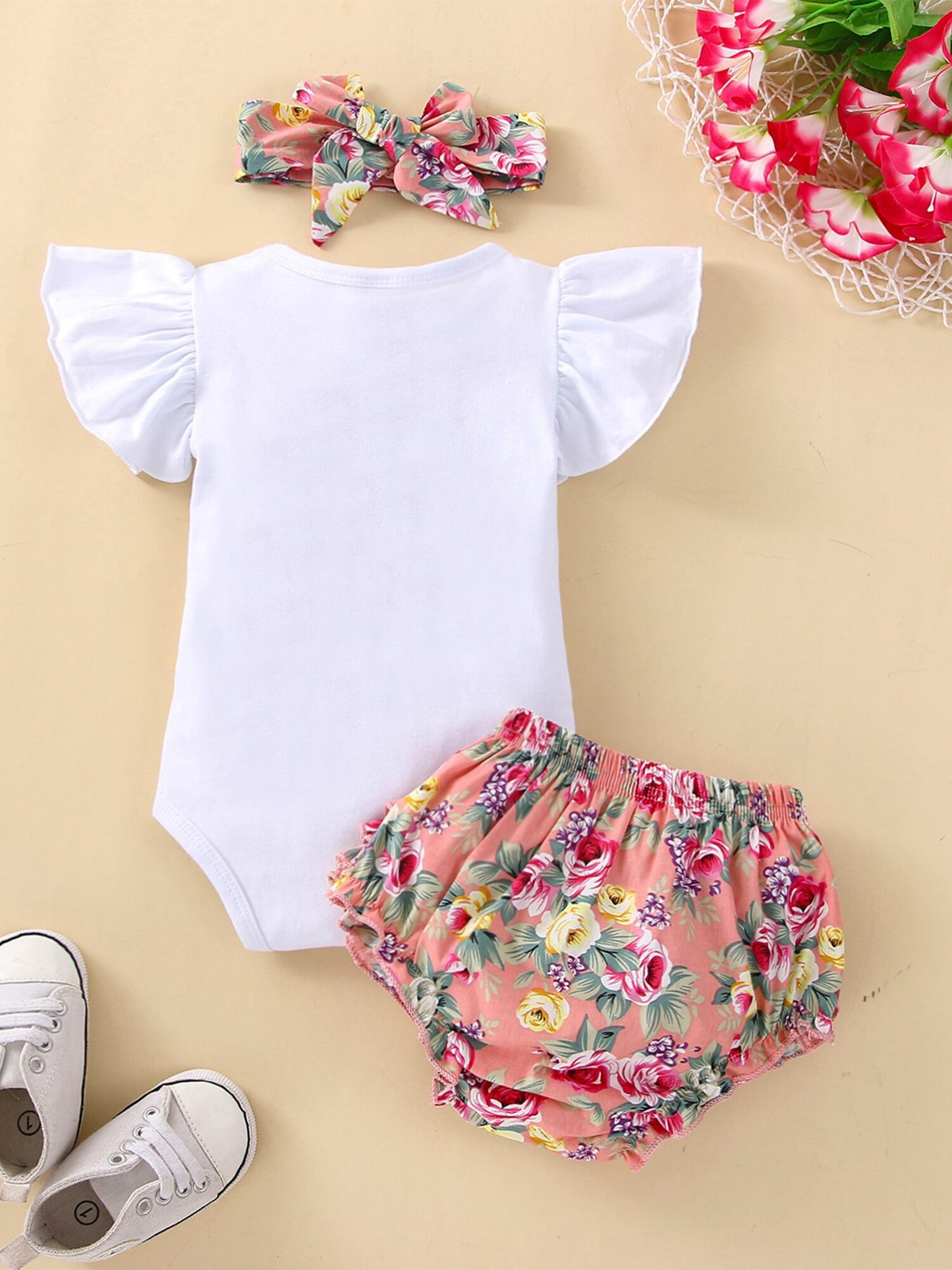 Baby Girl 1st Fathers Day Outfit