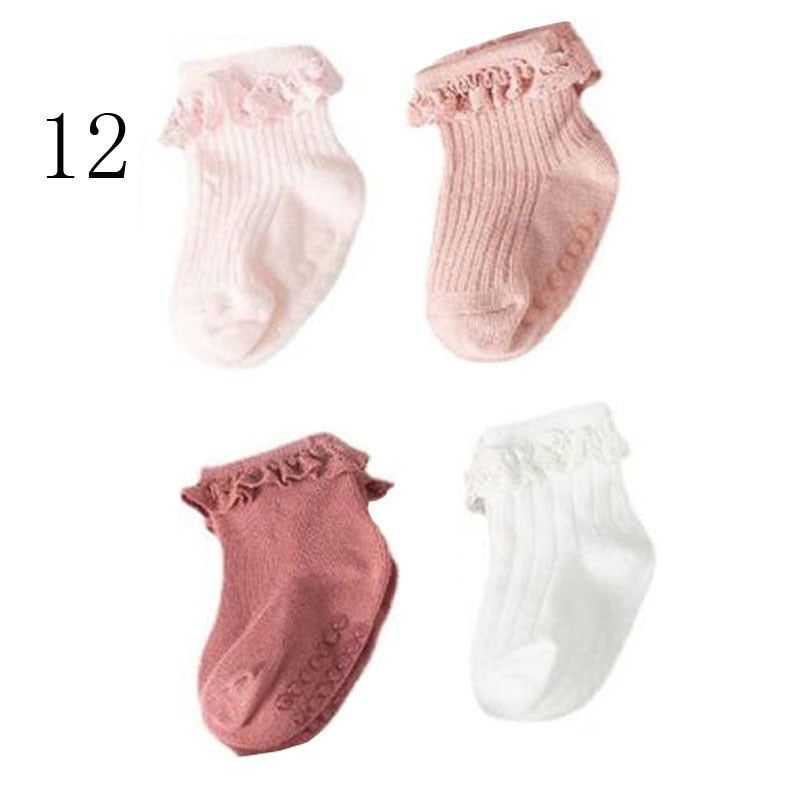 Girls Frilly Socks