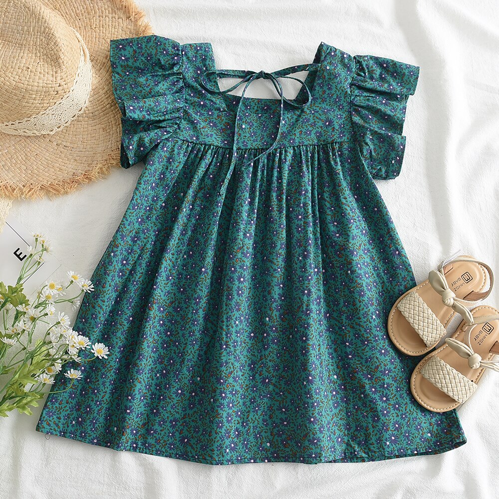 Girls Floral Dress