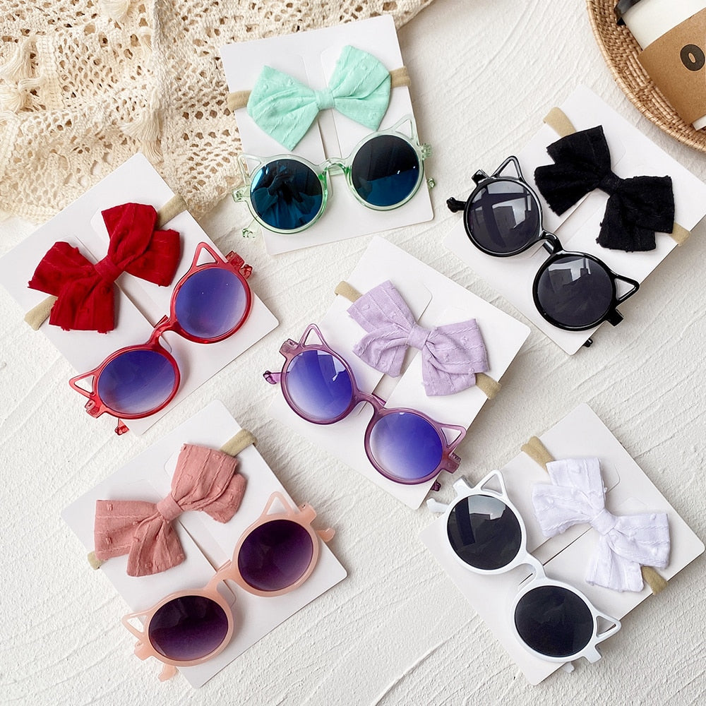 Children's Sunglasses And Hairband Set