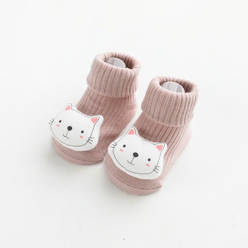 Animal Baby Booty Socks