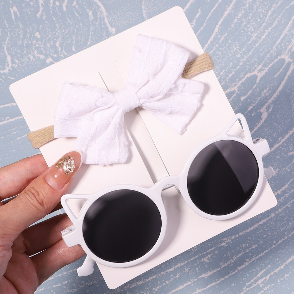 Children's Sunglasses And Hairband Set