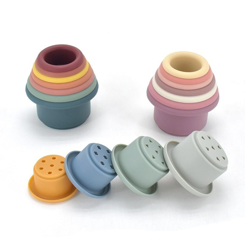 Silicone Stacking Cups