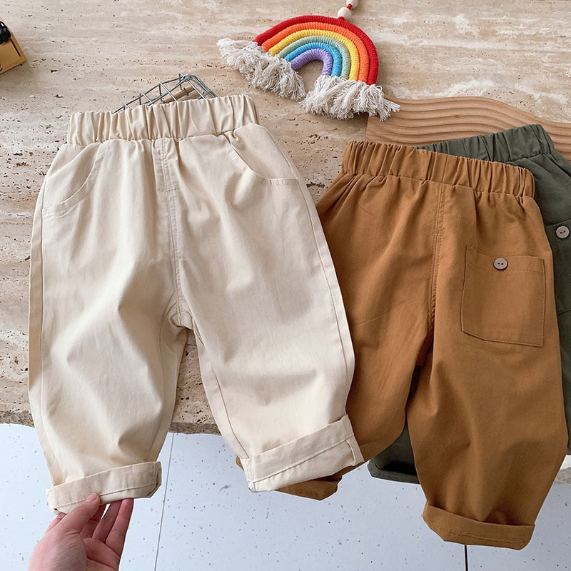 Boys Cargo Trousers