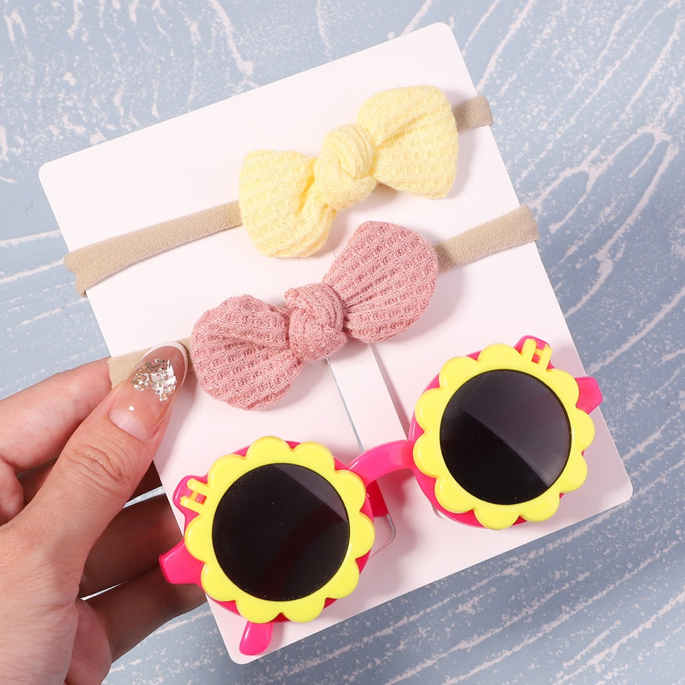 Children's Sunglasses And Hairband Set