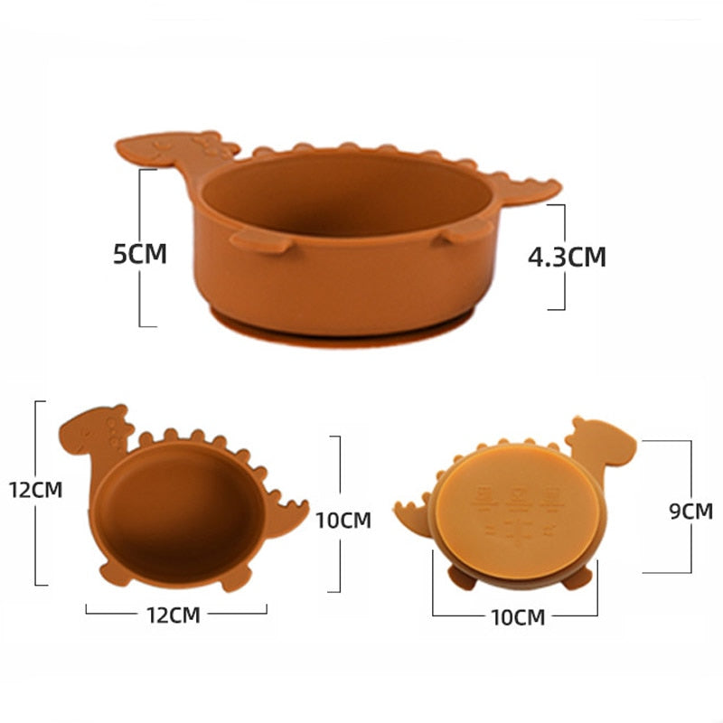 Silicone Baby Feeding Bowl