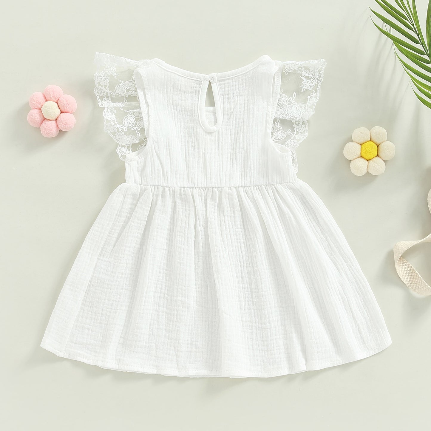 Girls Ruffle Summer Dress