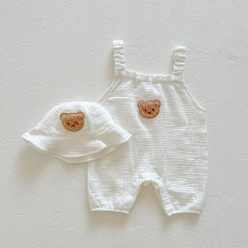 Baby Bear Romper and Hat