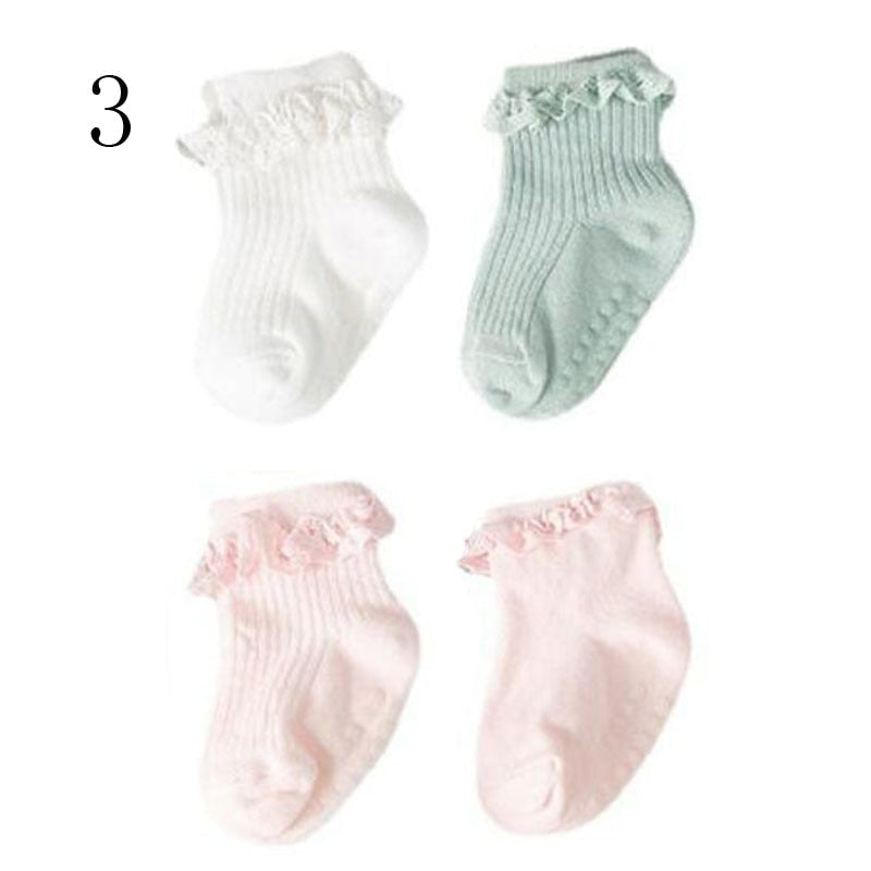 Girls Frilly Socks