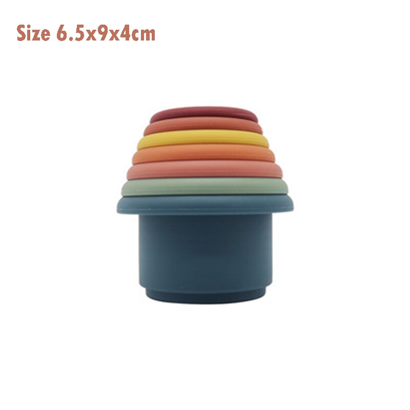 Silicone Stacking Cups