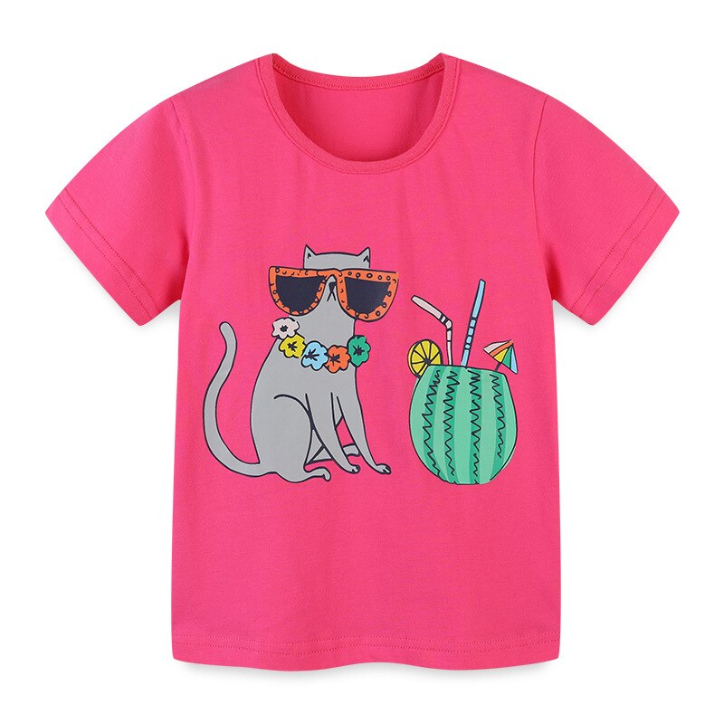 Cotton T-shirt Short Sleeve 2-7 Years