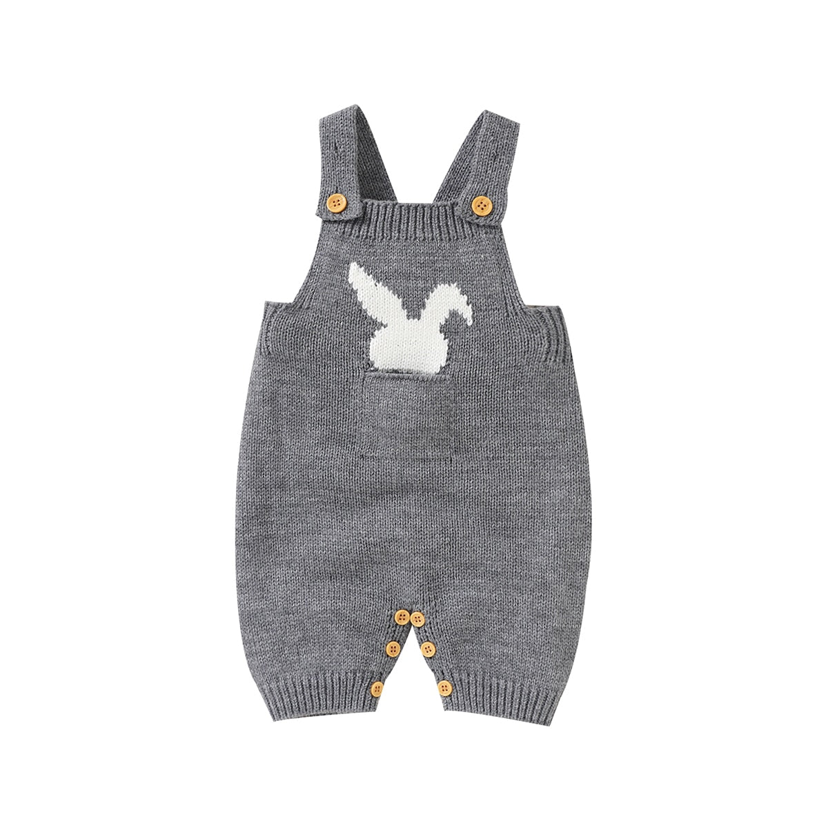 Rabbit Knitted Easter Jumpsuits