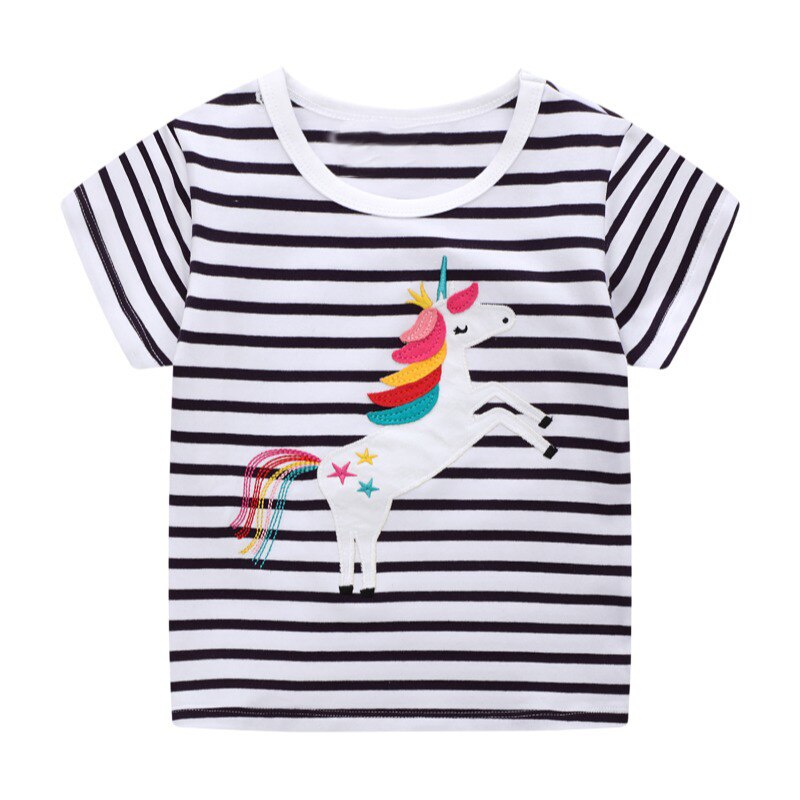 Cotton T-shirt Short Sleeve 2-7 Years