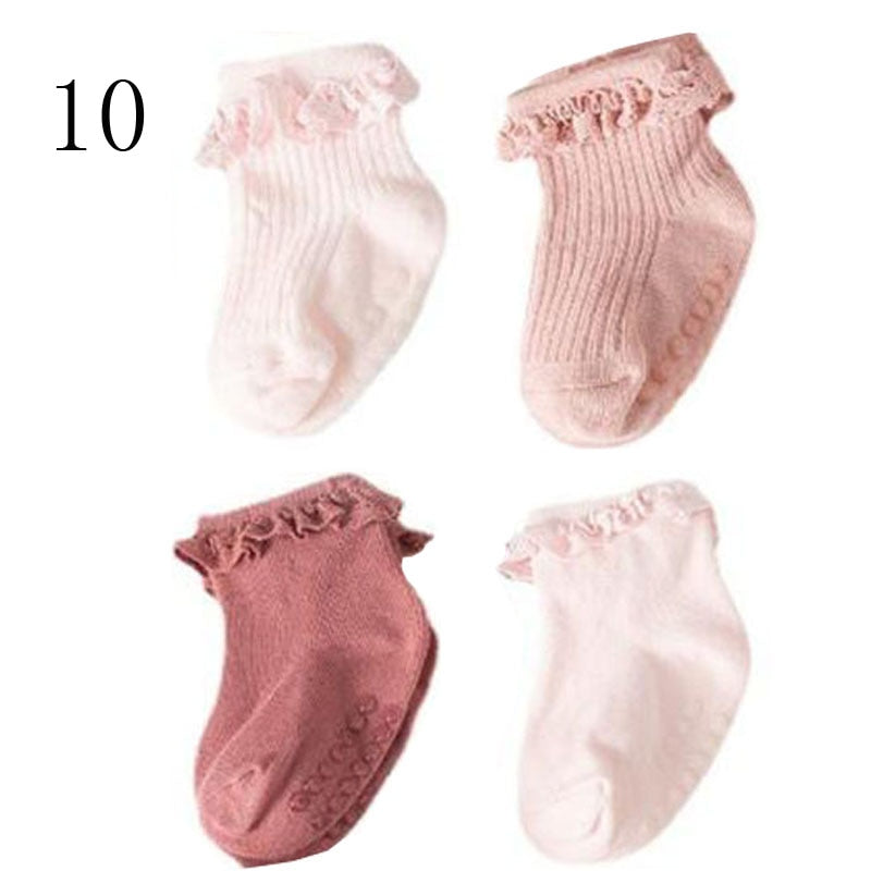 Girls Frilly Socks