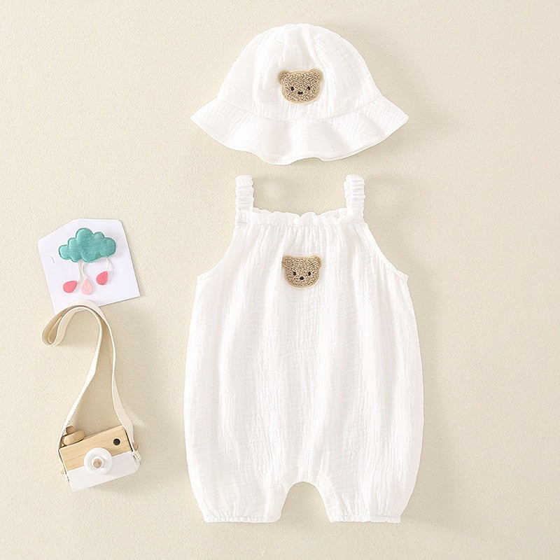 Baby Bear Romper and Hat