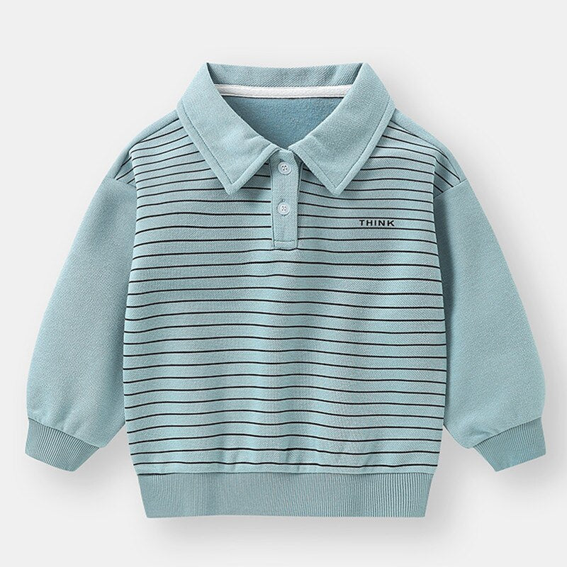 Boys Striped Sweatshirt