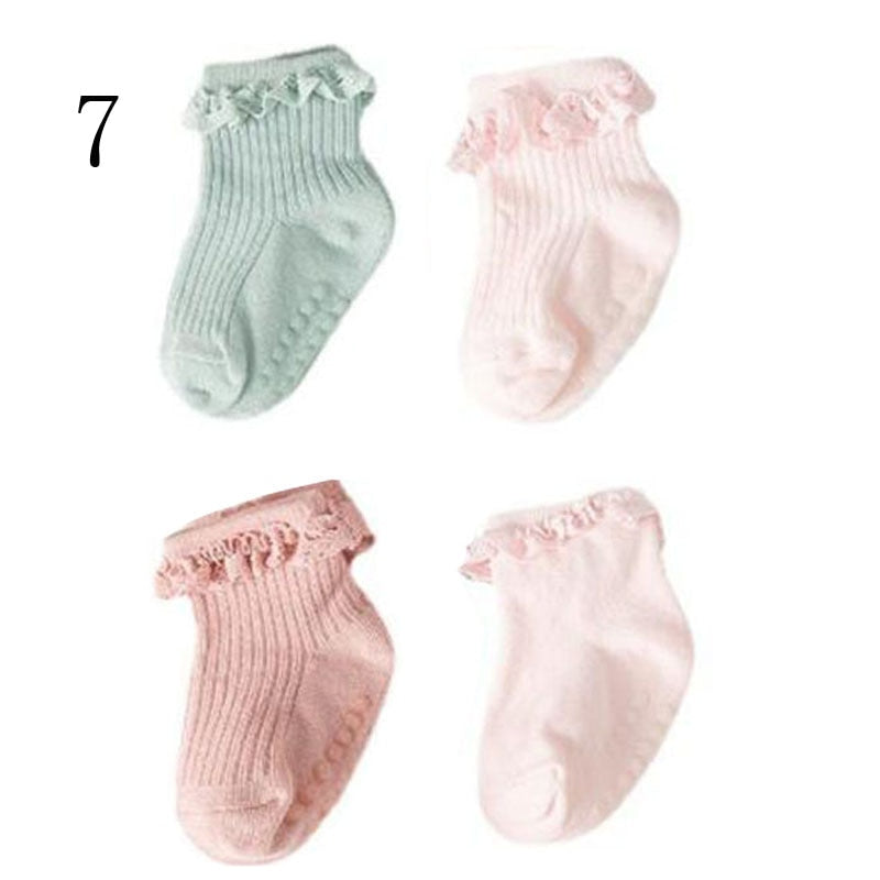 Girls Frilly Socks