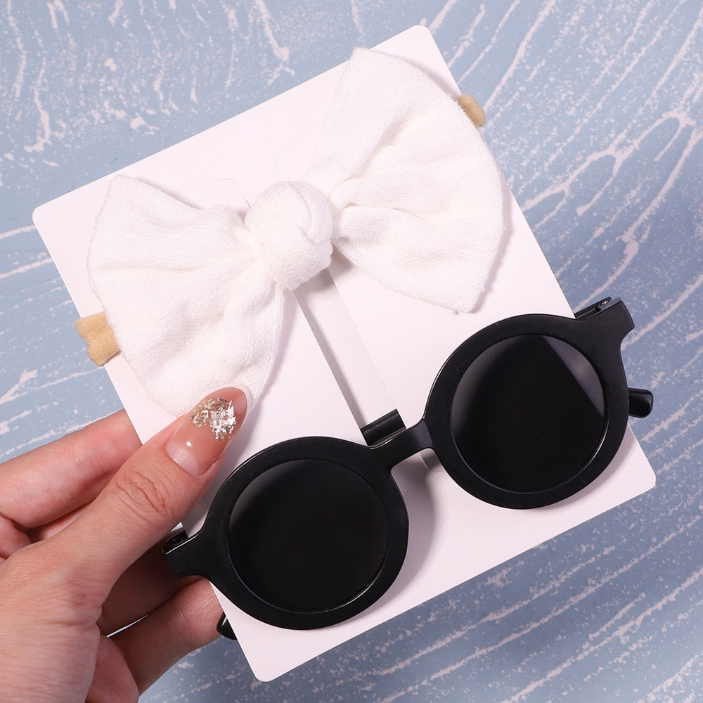 Children's Sunglasses And Hairband Set