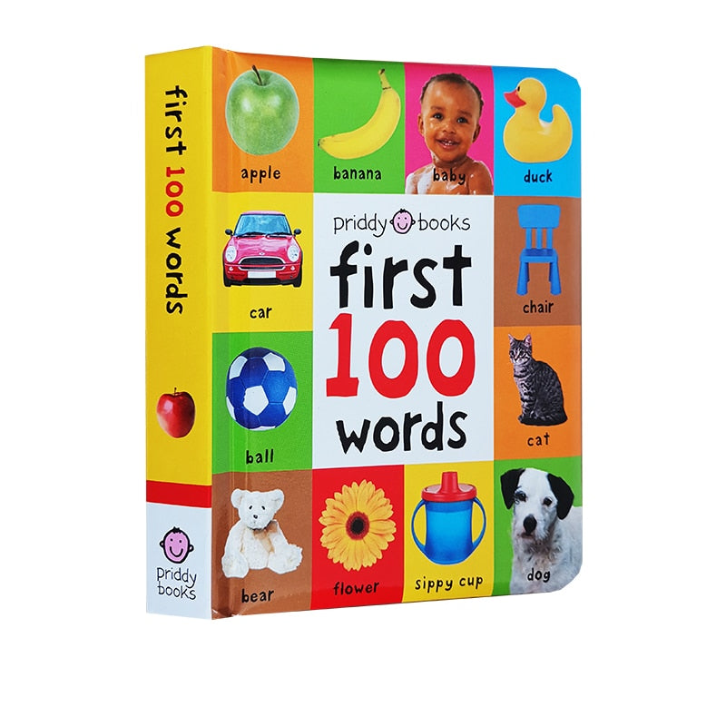 First 100 Animals Words Book for Kids