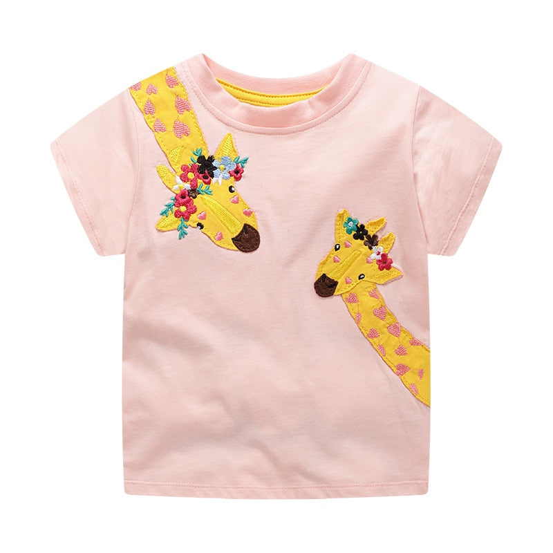 Cotton T-shirt Short Sleeve 2-7 Years