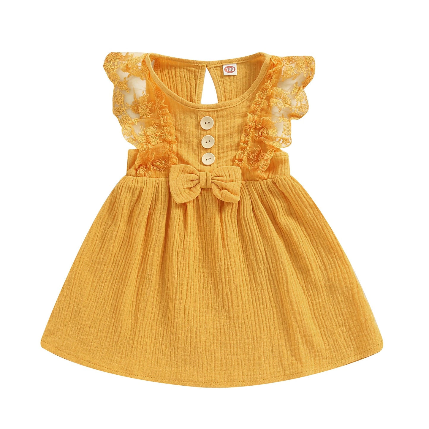 Girls Ruffle Summer Dress